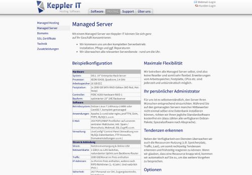 
                            5. Keppler IT GmbH - Managed Server