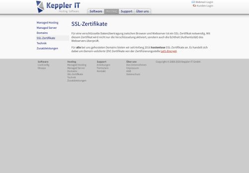 
                            8. Keppler IT GmbH - SSL-Zertifikate