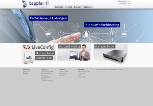 
                            1. Keppler IT GmbH: Webhosting, Managed Server, Domains und Software