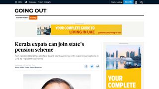 
                            9. Kerala expats can join state's pension scheme - Gulf News