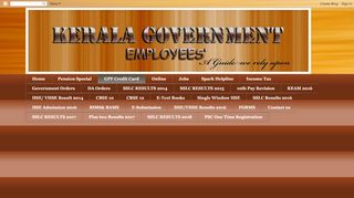 
                            6. KERALA GOVERNMENT: GPF Credit Card