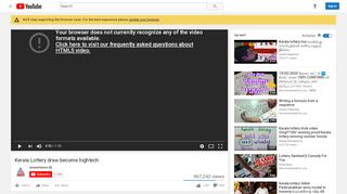 
                            6. Kerala Lottery draw become hightech - YouTube