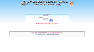 
                            3. .: Kerala Motor Vehicles Department :. DEALER LOGIN PANEL