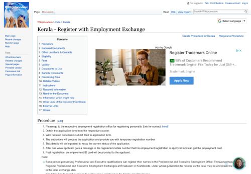 
                            7. Kerala - Register with Employment Exchange - Wikiprocedure