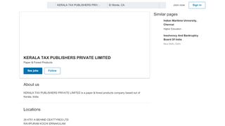 
                            10. KERALA TAX PUBLISHERS PRIVATE LIMITED | LinkedIn