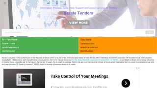 
                            4. Kerala Tenders – E procurement tenders in Kerala, Online ...