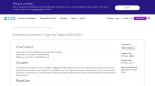 
                            10. Kerberos Automatic Sign-on Support for IBM i - Home | Micro Focus Blog