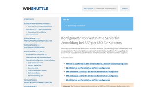 
                            11. Kerberos-basierte Anmeldung bei SAP per SSO konfigurieren