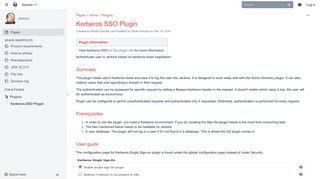 
                            11. Kerberos SSO Plugin - Jenkins - Jenkins Wiki