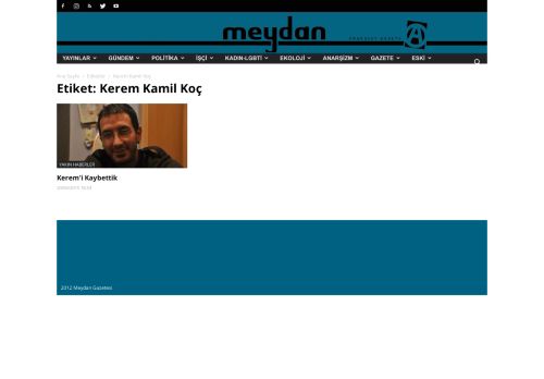 
                            11. Kerem Kamil Koç arşivleri - Meydan Gazetesi