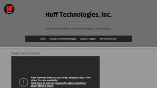 
                            11. Kerio Connect Client – Huff Technologies, Inc.