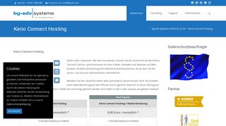 
                            9. Kerio Connect Hosting made in Germany by bg-edv.systeme