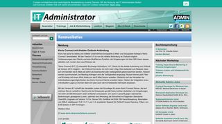 
                            8. Kerio Connect mit direkter Outlook-Anbindung | it-administrator.de
