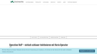 
                            11. Kerio Operator | brainworks