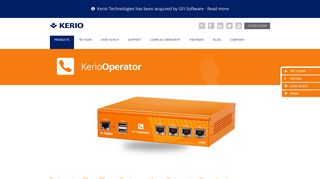 
                            7. Kerio Operator | Kerio Technologies