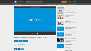 
                            10. Kerzner International chooses Ramco HCM - SlideShare