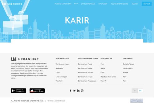 
                            5. Kesempatan Karir di Urbanhire | Urbanhire