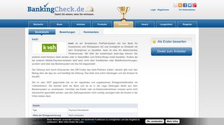 
                            4. kesh | BankingCheck.de