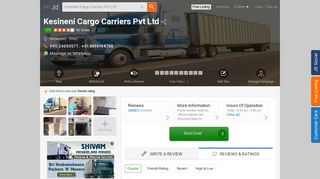 
                            9. Kesineni Cargo Carriers Pvt Ltd, Osmangunj - Transporters in ...