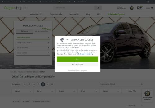
                            4. Keskin Felgen in 20 Zoll online kaufen | felgenshop.de