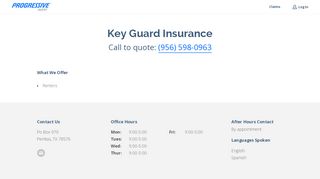 
                            12. Key Guard Insurance, Mission: (956) 584-7300 | ...