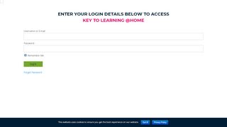 
                            1. Key to Learning @Home Members' Area | The online space for home ...