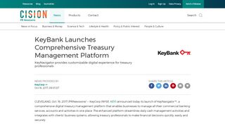 
                            5. KeyBank Launches Comprehensive Treasury Management Platform