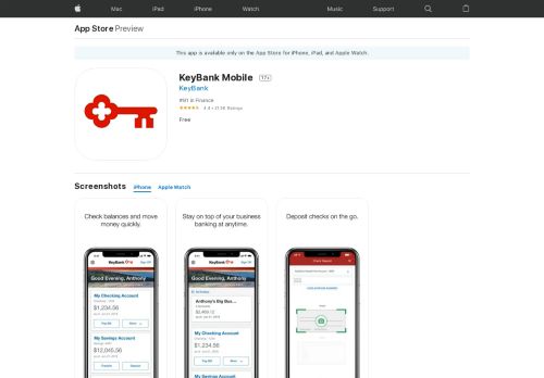 
                            9. KeyBank Mobile on the App Store - iTunes - Apple