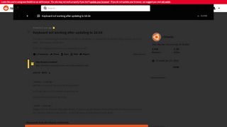 
                            13. Keyboard not working after updating to 18.04 : Ubuntu - Reddit