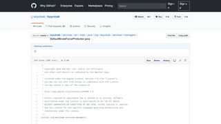 
                            8. keycloak/DefaultBruteForceProtector.java at master · keycloak ...