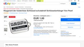 
                            7. Keygarant der kostenlose Schlüssel-schutzbrief Schlüsselanhänger ...