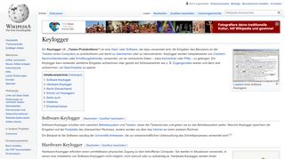 
                            4. Keylogger – Wikipedia