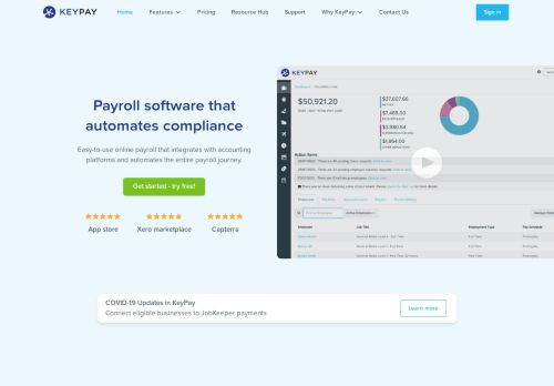 
                            6. KeyPay: Cloud Payroll Software - Australia