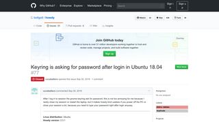 
                            4. Keyring is asking for password after login in Ubuntu 18.04 · Issue #77 ...