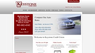 
                            13. Keystone Credit Union, Tyler, Texas