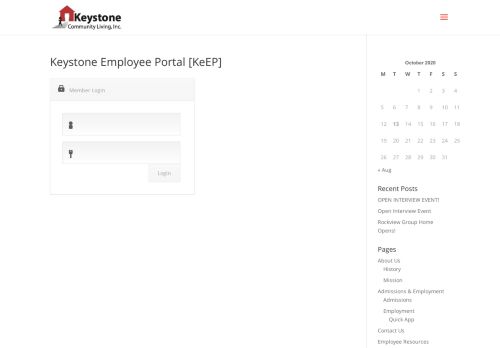
                            3. Keystone Employee Portal [KeEP] | Welcome to Keystone Community ...