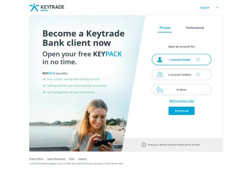 
                            5. Keytrade Bank | Devenez client