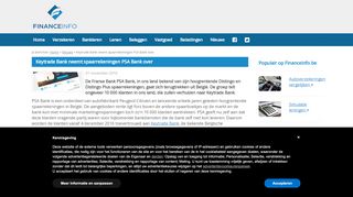 
                            9. Keytrade Bank neemt spaarrekeningen PSA Bank over - FinanceInfo.be