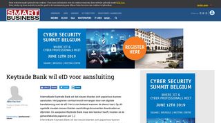 
                            4. Keytrade Bank wil eID voor aansluiting | Smartbiz NL