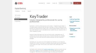 
                            2. KeyTrader | UBS Switzerland