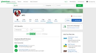 
                            6. KFC Employee Benefits and Perks | Glassdoor