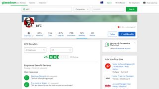 
                            4. KFC Employee Benefits and Perks | Glassdoor.co.nz