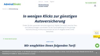 
                            7. Kfz-Versicherung: Autoversicherungen im Überblick | AdmiralDirekt.de