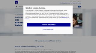 
                            8. KFZ-Versicherung Mobil Online - axa-betreuer.de