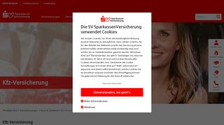 
                            10. Kfz-Versicherung | SV SparkassenVersicherung