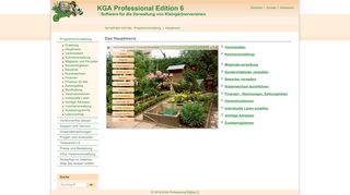 
                            1. KGA Professional Edition 6 - Hauptmenü