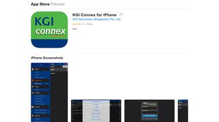 
                            8. KGI Connex for iPhone on the App Store - iTunes - Apple