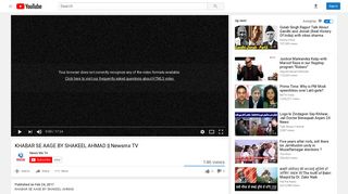 
                            6. KHABAR SE AAGE BY SHAKEEL AHMAD || Newsmx TV - YouTube