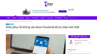 
                            3. Khắc phục lỗi không vào được Facebook khi bị chặn mới nhất 2019