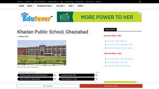 
                            8. Khaitan Public School Ghaziabad: Admission, Fee, Subjects - Edufever